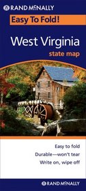 Rand McNally EasyFinder West Virginia: Highways & Interstates (Rand McNally Easyfinder)