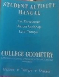 Student Activity Manual for College Geometry: A Problem Solving Approach with Applications