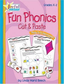 Joyful Learning: Fun Phonics Cut & Paste (Grades K-2)