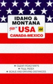 Idaho-Montana (AAA Road Map)