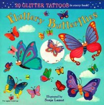 Fluttery Butterflies: Includes 20 Glitter Tattoos (Glitter Tattoos)