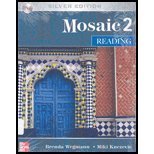 Mosaic 2 : Reading-Text ONLY Silver Edition