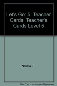 Let's Go Teacher's Cards 5 (Let's Go / Oxford University Press)