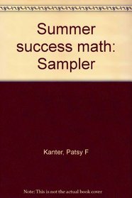Summer success math: Sampler