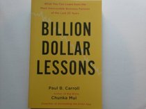 Billion Dollar Lessons