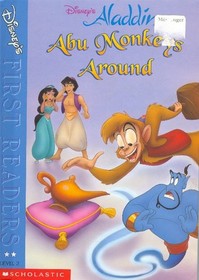 Abu Monkeys Around (Disney's First Readers, Level 2)