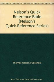 Nelson's Quick-Reference: Bible Maps and Charts (Nelson's Quick-Reference Series)
