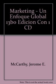 Marketing - Un Enfoque Global 13b0 Edicion Con 1 CD (Spanish Edition)