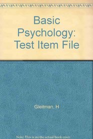 Basic Psychology: Test Item File