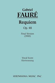 Requiem, Op. 48 - Vocal score