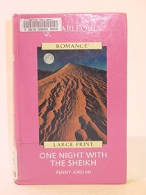 One Night with the Sheikh (Large Print)