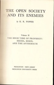 Open Society and Its Enemies: The High Tide of Prophecy: Hegel, Marx and the Aftermath v. 2