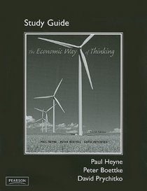 Study Guide, The Economic Way of Thinking