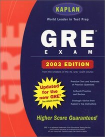 Kaplan GRE Exam 2003
