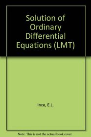 Solution of Ordinary Differential Equations (LMT)