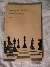Strategies of ethics: Instuctor's manual