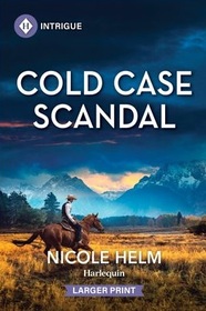 Cold Case Scandal (Hudson Sibling Solutions, Bk 4) (Harlequin Intrigue, No 2225) (Larger Print)