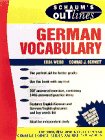 Schaum's Outline of German Vocabulary (Schaum's Outline)