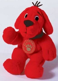 Clifford the Big Red Dog with Medallion