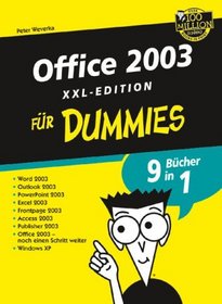 Office 2003 Fur Dummies, XXL-Edition (German Edition)