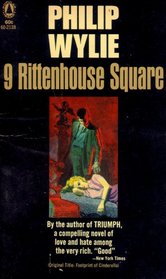 9 Rittenhouse Square: The Footprint of Cinderella: A Compelling Novel of Love and Hate Among the Very Rich (Paperback 1959 Printing)