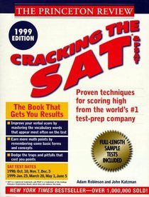 Cracking the SAT, 1999 Edition (Cracking the Sat)