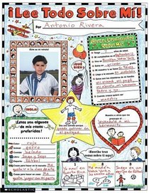 Instant Personal Poster Sets/Lee Todo Sobre Mi: 30 Big, Write-And-Read Learning Posters Ready for Kids to Personalize & Display With Pride With Teaching Guide (Spanish Edition)
