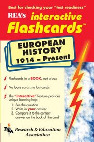 European History 1914-Present Interactive Flashcards Book (Flash Card Books)