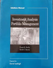 Investment Analysis Portfolio Management Solutions Manual