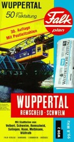 Wuppertal: Mit Remscheid, Mettmann und Wulfrath (Falk Plan) (German Edition)