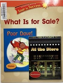 Soar to Success: Soar To Success Student Book Level 2 Wk 4 What is for Sale?