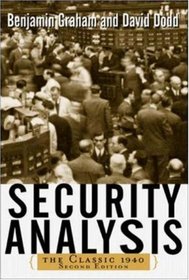 Security Analysis: The Classic 1940 Edition