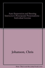 Auto Suspension and Steering Instructor's Powerpoint Presentations - Individual License