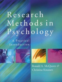 Research Methods in Psychology: A Practical Introduction