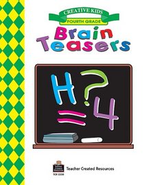 Brain Teasers, Grade 4 Workbook