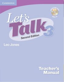 Let's Talk Teacher's Manual 3 with Audio CD (Let's Talk Second Edition)