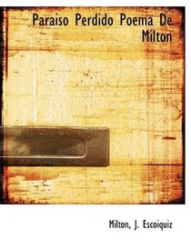Paraiso Perdido Poema De Milton