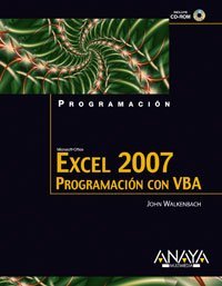 Excel 2007: Programacion Con Vba/ Program With Vba (Spanish Edition)