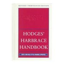 Hodges' Harbrace Handbook: With 1998 Mla Style Manual Updates