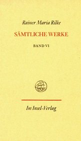 Sämtliche Werke, 7 Bde. Ln, Bd.6, Malte Laurids Brigge
