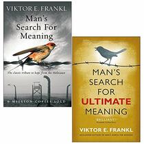 Viktor E Frankl Collection 2 Books Set (Man's Search For Meaning, Man's Search for Ultimate Meaning)