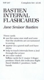 WP247- Bastien Interval Flashcards