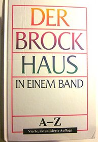 Der Brockhaus in Einem Band. Neu Von a Bis Z (Gebundene Ausgabe)