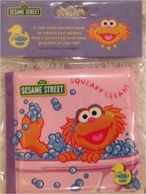 Squeaky Clean: (Vinyl bath book with squeaker) (Sesame Street Babies)
