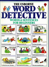 The Usborne Word Detective:  Words & Sentences for Beginners