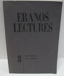 On Paranoia (Eranos Lectures Series, 8)