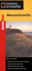 National Geographic Massachusetts (Guidemaps)