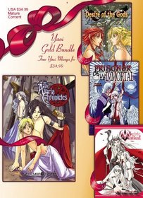 Yaoi Gold Bundle: The Aluria Chronicles / Desire of the Gods / Spirit Marked / Prisoner of the Immortal