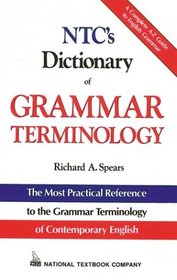 NTC's Dictionary of Grammar Terminology