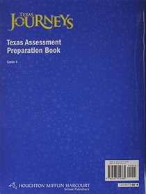 Journeys Texas: Assessment Preparation Student Edition Grade 4
